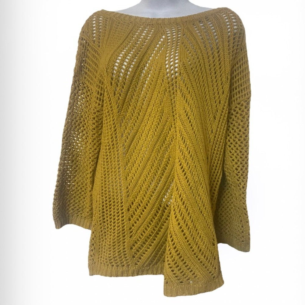Knit Crochet Boho Sweater 🍂